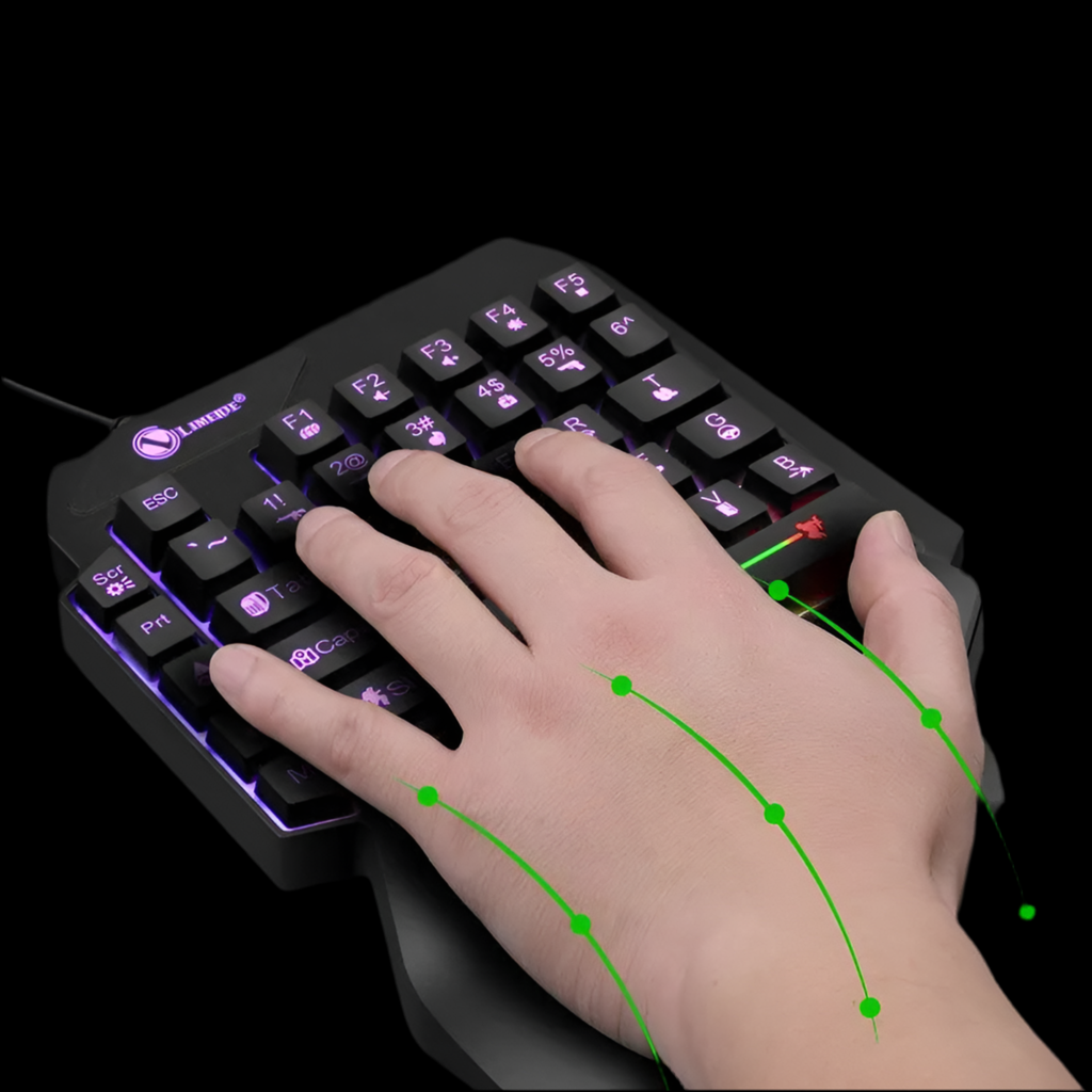 Clavier Gaming à Une Main