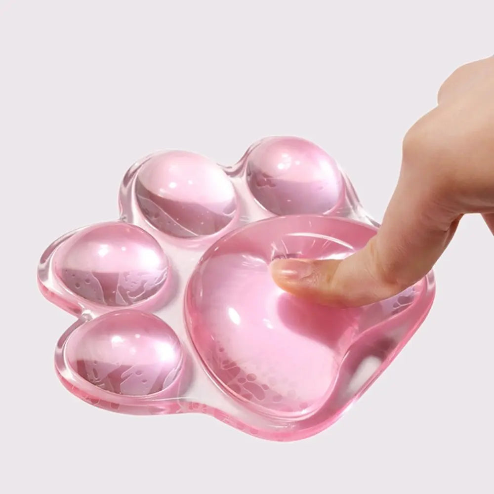 Repose-poignet Patte de Chat en Silicone