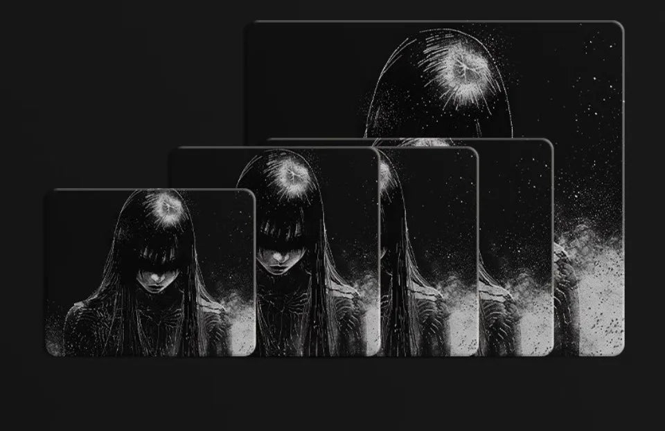 Tapis de Souris en Verre Trempé