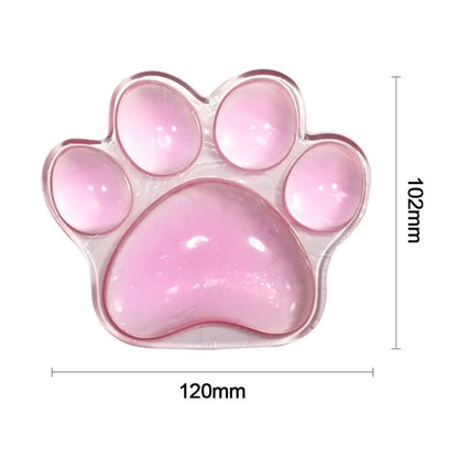 Repose-poignet Patte de Chat en Silicone