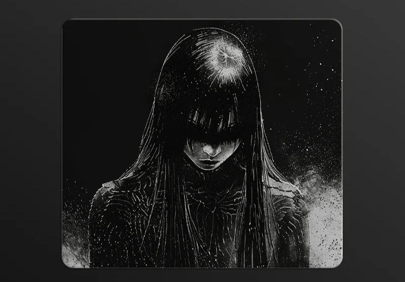 Tapis de Souris en Verre Trempé