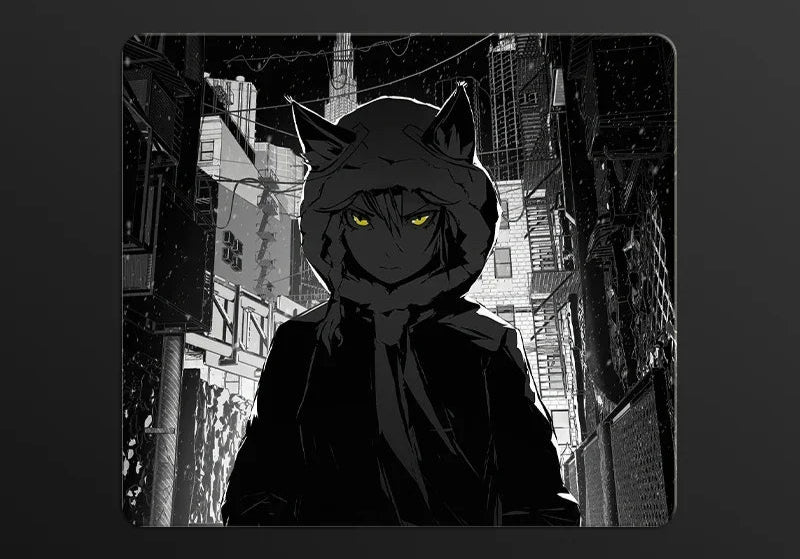 Tapis de Souris en Verre Trempé